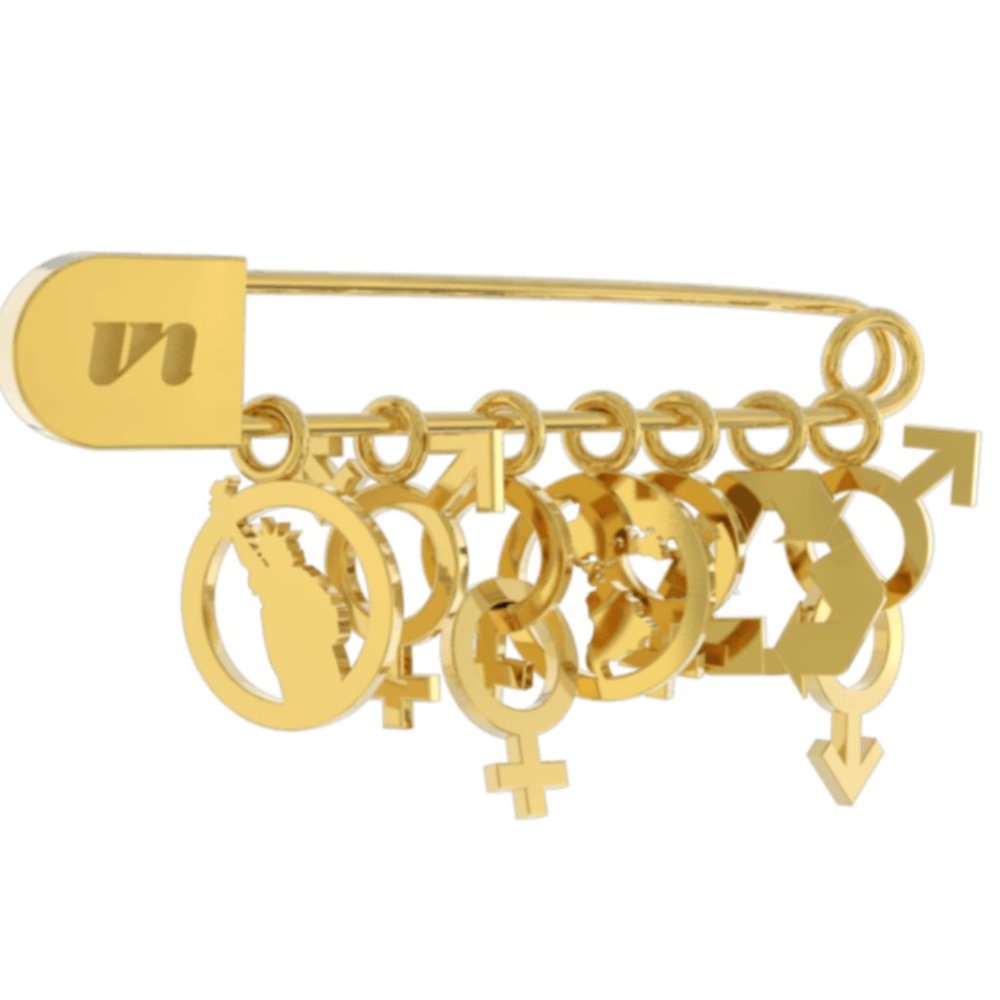 UNBOUND Ally Pin w/ Socially Responsibile charms
